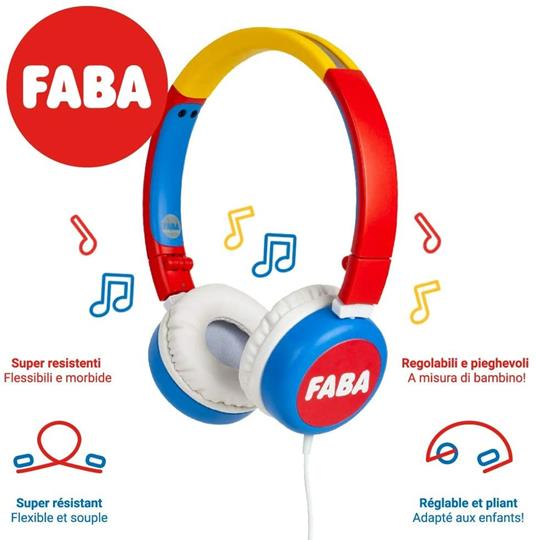 FABA - Cuffia con cavo - 3