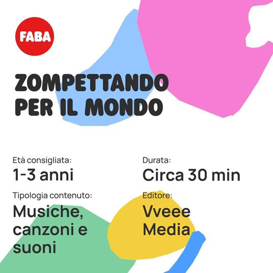 FABA personaggio sonoro - Zompettando per il Mondo, Gioco Educativo - 4