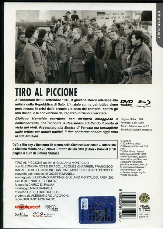 Tiro al piccione (DVD + Blu-ray) di Giuliano Montaldo - DVD + Blu-ray - 2