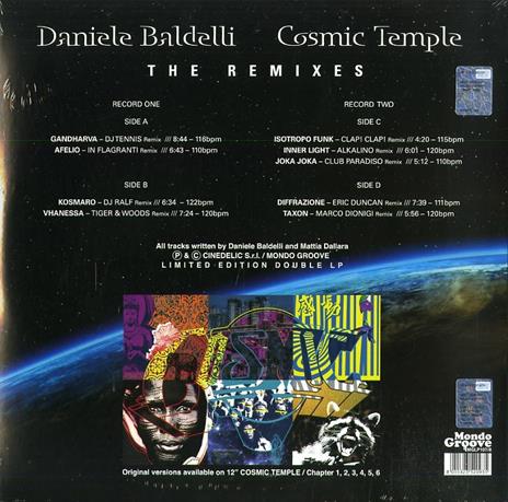 Cosmic Temple. The Remixes - Vinile LP di Daniele Baldelli - 2
