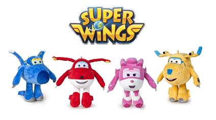 Super Wings. Peluche 28 Cm