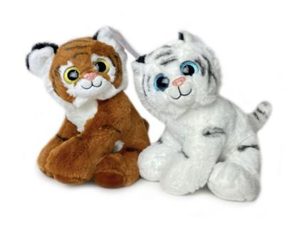 Pts: Tigre Peluche Seduta 26Cm (Assortimento)