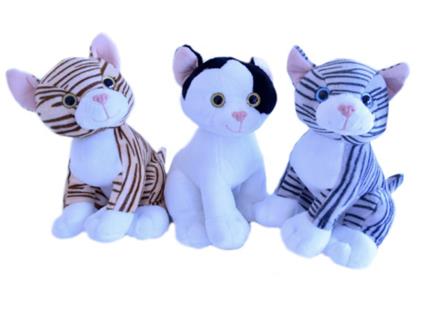 Pts: Gatto Peluche 25Cm