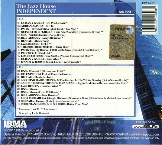 The Jazz House Independent vol.8 - CD Audio - 2