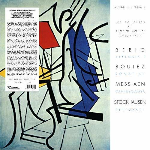 Serenata I - Sonatine - Canteyodjaya - Zeitmas - Vinile LP di Luciano Berio,Pierre Boulez,Olivier Messiaen,Karlheinz Stockhausen