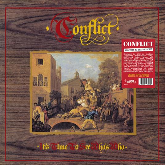 It's Time To See Who's Who (Coloured Vinyl) - Vinile LP di Conflict