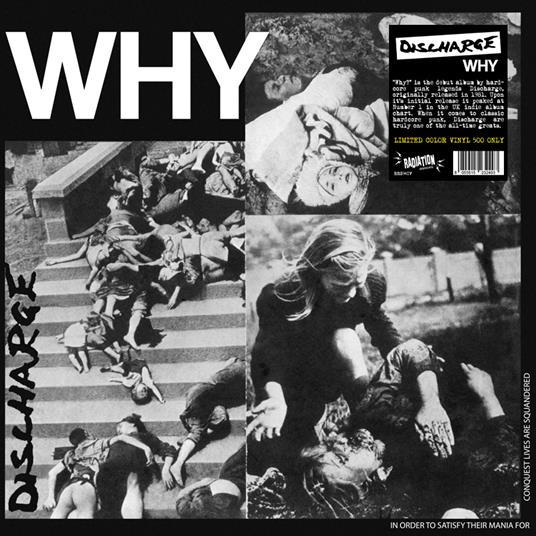 Why (Color Vinyl) - Vinile LP di Discharge