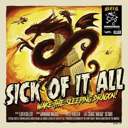 Wake The Sleeping Dragon! - Vinile LP di Sick of it All