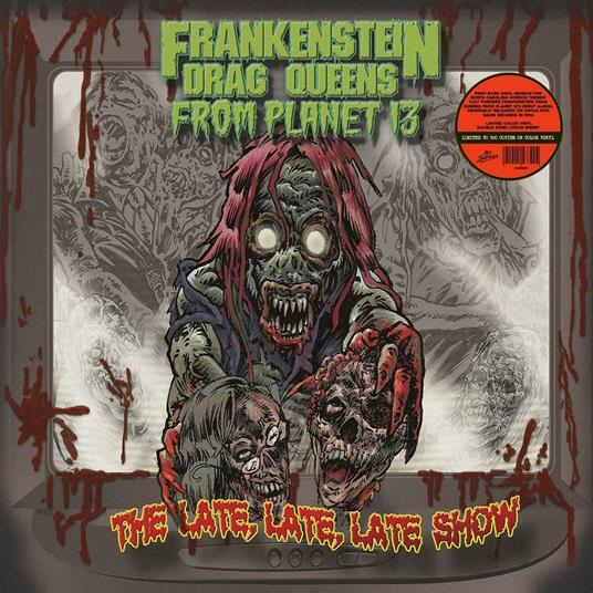 Frankenstein Drag Queens From Planet 13 - The Late Late Late Show (Red Vinyl) - CD Audio