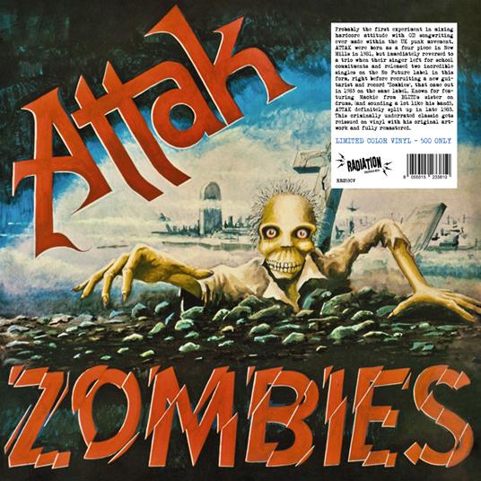 Zombies (Green Vinyl) - Vinile LP di Attak