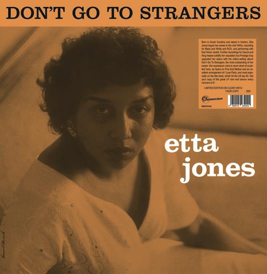 Don't Go To Strangers (Clear Vinyl) - Vinile LP di Etta Jones
