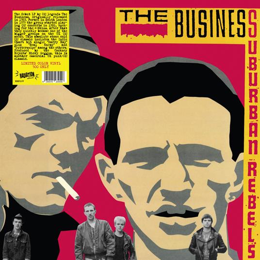 Suburban Rebels (Pink Vinyl) - Vinile LP di Business