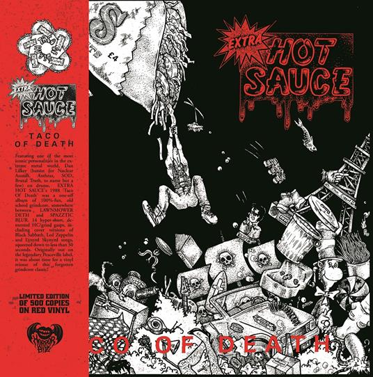 Taco Of Death (Color Vinyl) (Obi Strip) - Vinile LP di Extra Hot Sauce