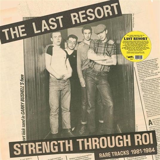 Strength Through Roi - Rare Tracks 1981-1984 - Vinile LP di Last Resort