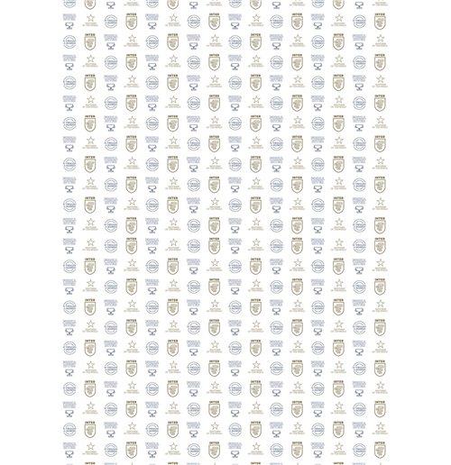 Inter Pattern We Are Inter Carta Da Parati 300X254