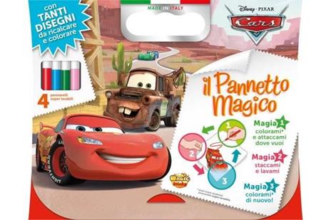 Valigetta Cars 1 Pannetto 4 Pennarelli - 2