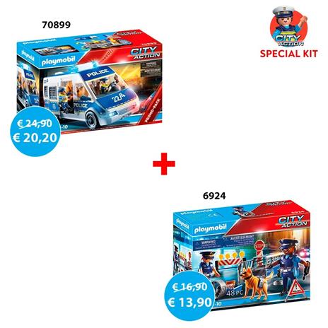 Special Kit City Action : 70899 + 6924