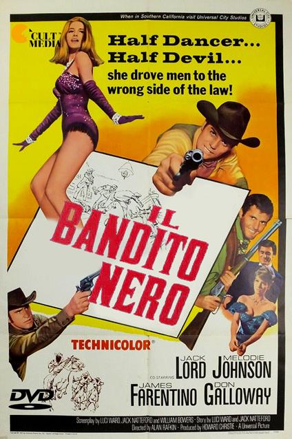 Il Bandito Nero (DVD) di Alan Rafkin - DVD