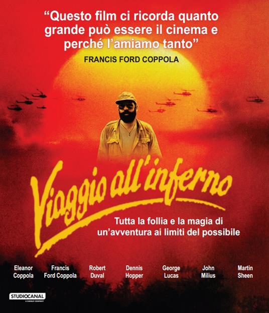 Viaggio All'Inferno (Blu-ray) di Fax Bahr,Eleanor Coppola,George Hickenlooper - Blu-ray