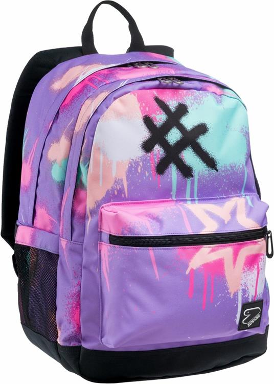 Zaino scuola Pro XXL Backpack Seven Pro XXL con Dispositivo Wireless, Pastel Lilac - 32 x 44 x 19 cm