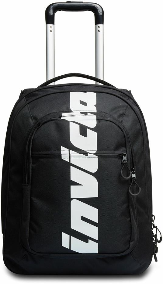 Zaino scuola New Bump Invicta Logo, Jet Black - 38 x 51 x 24 cm