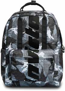 Cartoleria Zaino scuola Vax Backpack Invicta Fantasy, Camou Logo Black - 32 x 40 x 18,5 cm Invicta