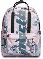 Zaino scuola Vax Backpack Invicta Fantasy, Camou Logo Pink - 32 x 40 x 18,5 cm