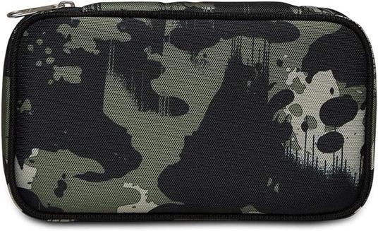 Astuccio Quick Case Seven Freethink Boy Verde e nero fantasia militare - 23,5 x 11 x 6 cm - 6