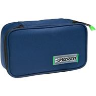 Astuccio rettangolare con zip Quick Case Seven Freethink Unisex - Blu 23,5 x 11 x 6 cm