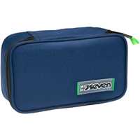 Cartoleria Astuccio rettangolare con zip Quick Case Seven Freethink Unisex - Blu 23,5 x 11 x 6 cm Seven
