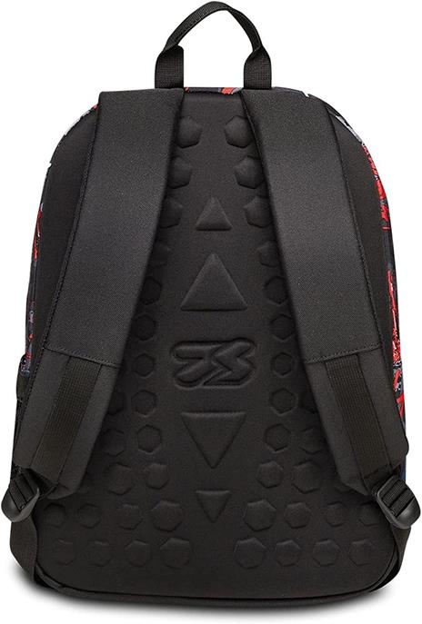 Zaino scuola Pro Xxl Grs auricolari Wireless Seven Pro Xxl Nero, fantasia graffiti - 32 x 44 x 19 cm - 6