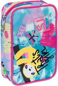 Cartoleria Astuccio Speed Case SJ Gang Clack It Girl, Sea Water - 13,5 x 21 x 6 cm Sj Gang