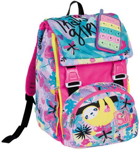 Zaino scuola Sdoppiabile Big SJ Gang Clack It Girl, Sea Water - 27 x 41 x 16 cm