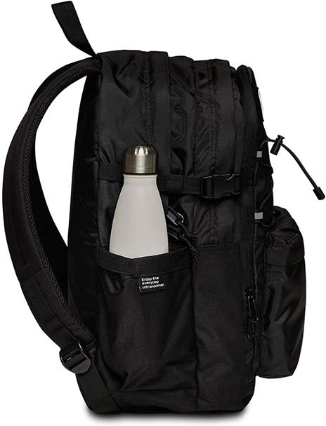 Zaino scuola Blow Up Plain Invicta Backpack Grs, Jet Black - 32 x 43 x 24 cm - 2
