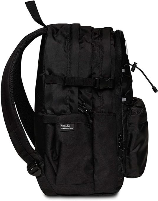 Zaino scuola Blow Up Plain Invicta Backpack Grs, Jet Black - 32 x 43 x 24 cm - 4