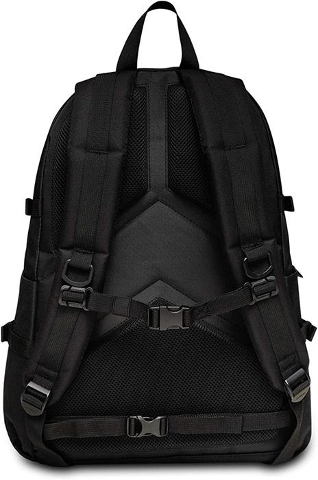 Zaino scuola Invict-Act Plus Plain Invicta Backpack Grs, Jet Black - 31 x 47 x 21 cm - 5
