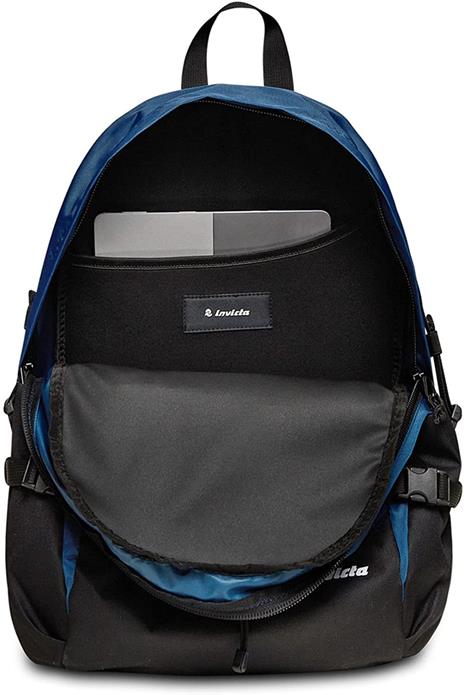 Zaino scuola Invict-Act Plus Plain Invicta Backpack Grs, Moonlit Ocean - 31 x 47 x 21 cm - 3