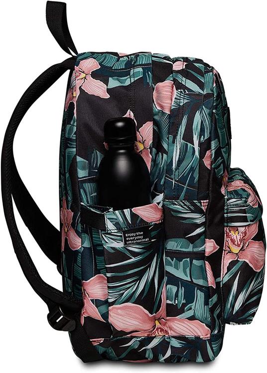 Zaino scuola Invicta Lab Fantasy Invicta Backpack Grs, Tropical Hibiscus - 30,5 x 39 x 21,5 cm - 6