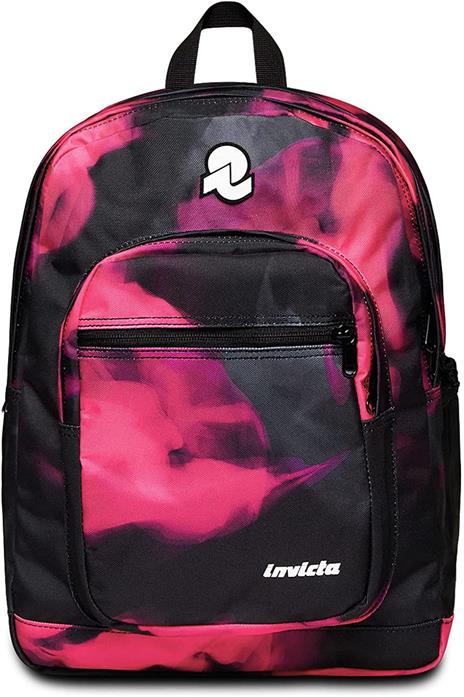 Zaino scuola Jelek Fantasy Invicta Backpack Grs, Smoky Fuxia - 32 x 43 x 25 cm