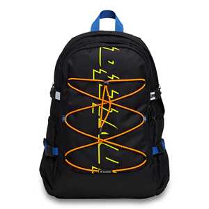 Cartoleria Zaino scuola Invict-Act Plus Grs Invicta Active, Jet Black - 31 x 47 x 21 cm Invicta