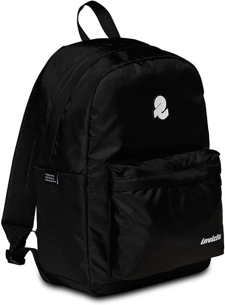 Zaino Carlson Plain Invicta Backpack Grs, Jet Black - 2