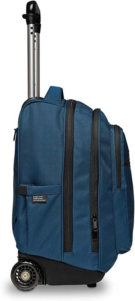 Zaino scuola New Bump Plain Invicta Trolley Invicta Grs, Moonlit Ocean - 35 x 50 x 21,5 cm - 4