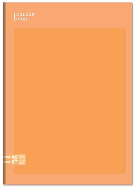 Quaderno Spiral Maxi 160/80 Colour Code Pastel Colorful, 1 Rigo - 22 x 29,5 cm - 2