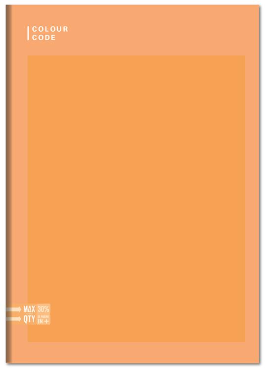 Quaderno Spiral Maxi 160/80 Colour Code Pastel Colorful, 1 Rigo - 22 x 29,5 cm - 2