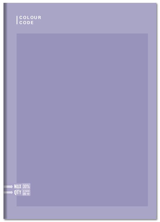 Quaderno Spiral Maxi 160/80 Colour Code Pastel Colorful, 1 Rigo - 22 x 29,5 cm - 6
