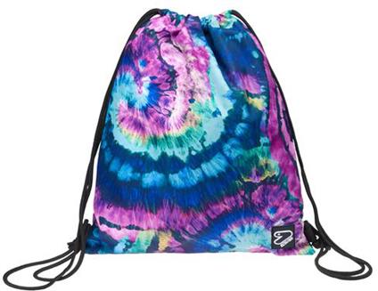 Sacca zaino Grs Seven Dyelight, Blu fantasia luna