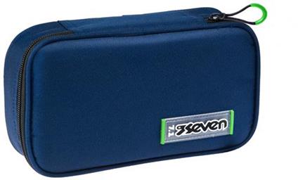 Astuccio rettangolare con scomparti Quick Case Seven Freethink Unisex, Blu