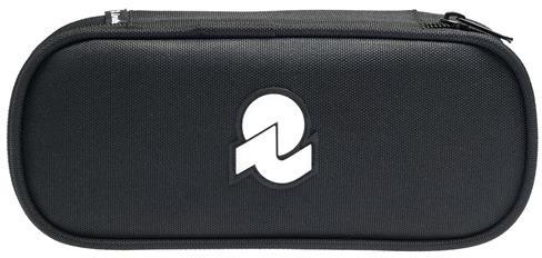 Astuccio ovale portapenne Scuola, Nero, Con zip e Tasca Interna - scuole Elementari, Medie, Superiori