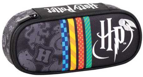 Cartoleria Astuccio Bustina Round Plus Harry Potter, Jet Black Harry Potter