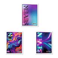Cartoleria Quaderno A4 Maxi 96/100 Seven Cartotecnica Girl - a righe A, prima elementare, 20,7 x 29,7 x cm Seven